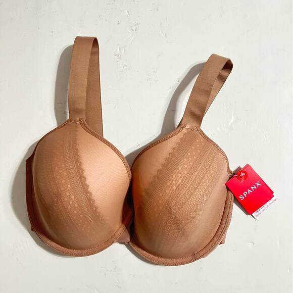 Spanx Bra-Llelujah Illusion Lace Full Coverage 32DDD - Picture 5 of 13